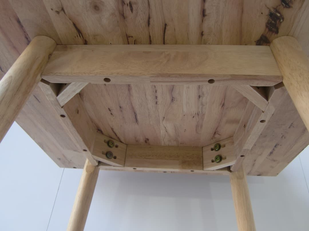 カウンターテーブル 3点セット 天然木 ナチュラル チェア テーブル