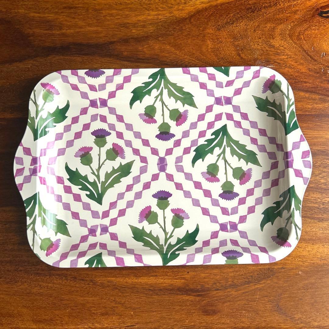 エマブリッジウォーター アザミ　トレー　ティータオル　3点セット