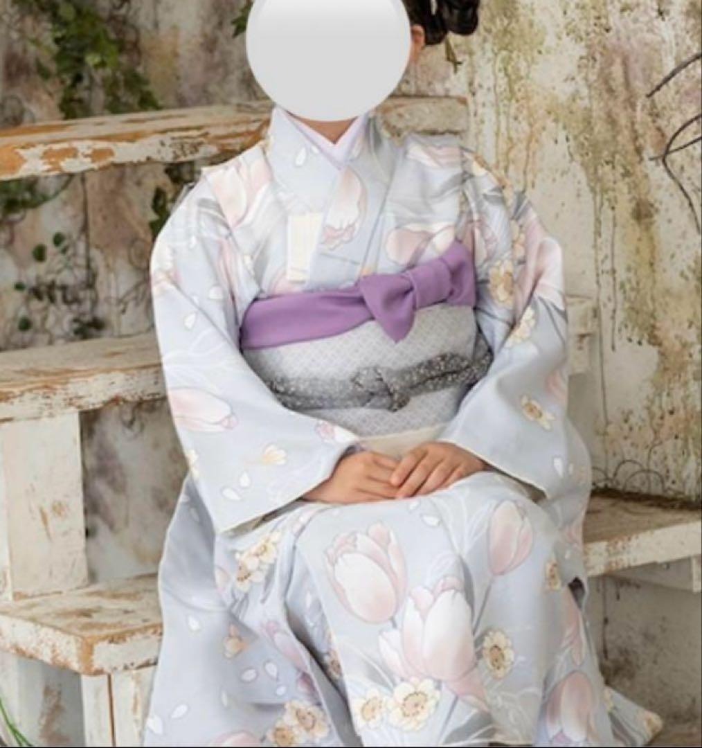 【新品】　七五三　新品　着物フルセット　 大人気くすみカラー