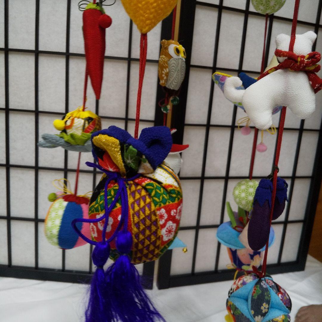 吊るし飾り ちりめんハンドメイド 吊るしびな