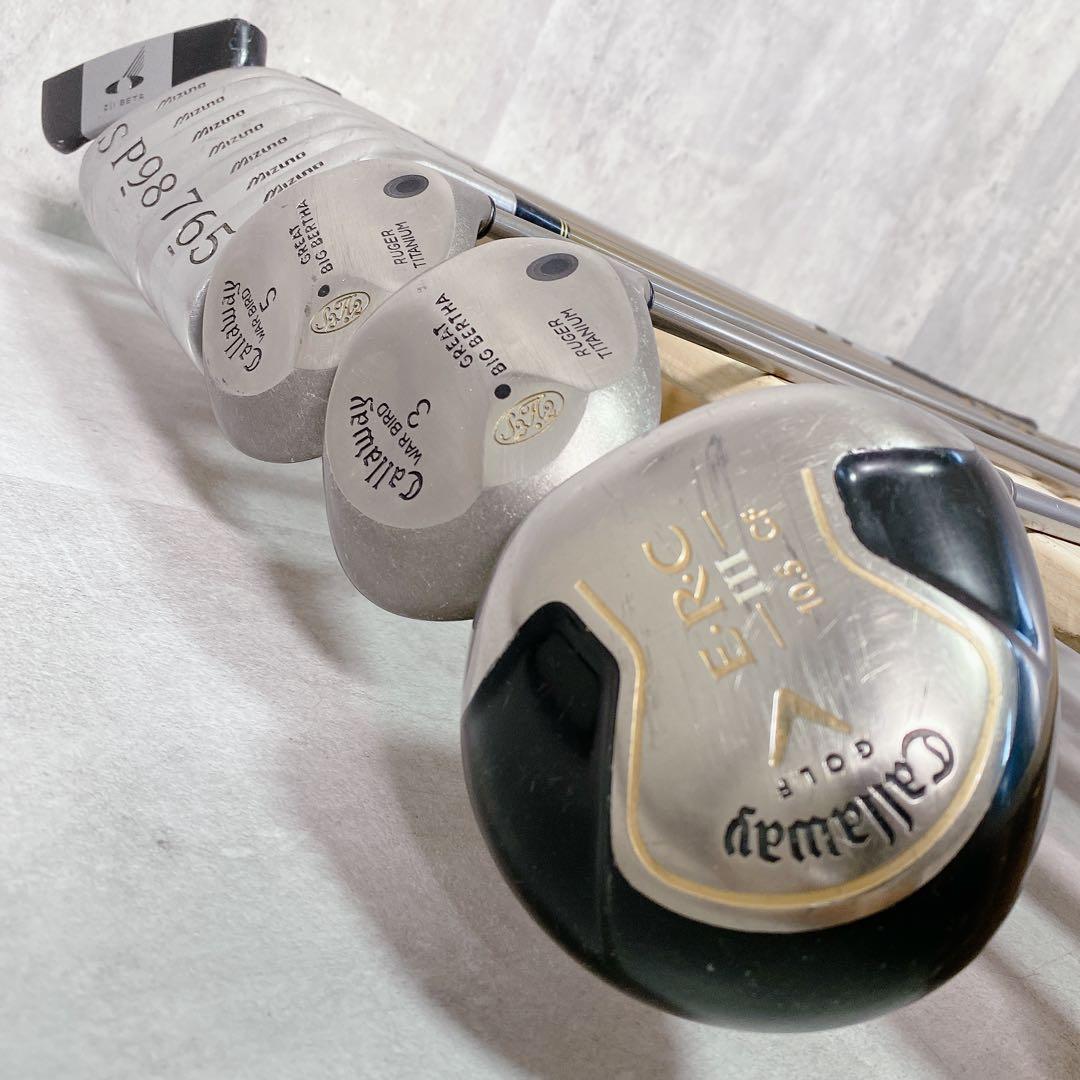 V836 キャロウェイ 他 ゴルフクラブ メンズ フルセット 初心者 スタンド