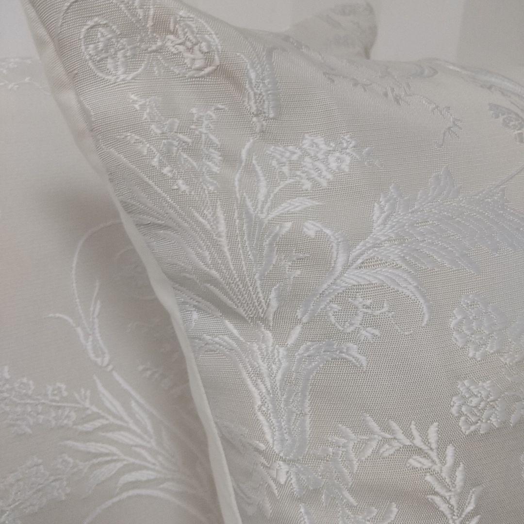 専用P様２枚ローラアシュレイ刺繍ジョゼッテゴールドベージュハンドメイドカバー