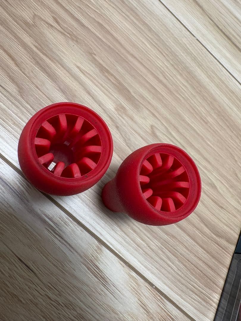 drtバリアルファットノブ　GPレッド　セット　美品