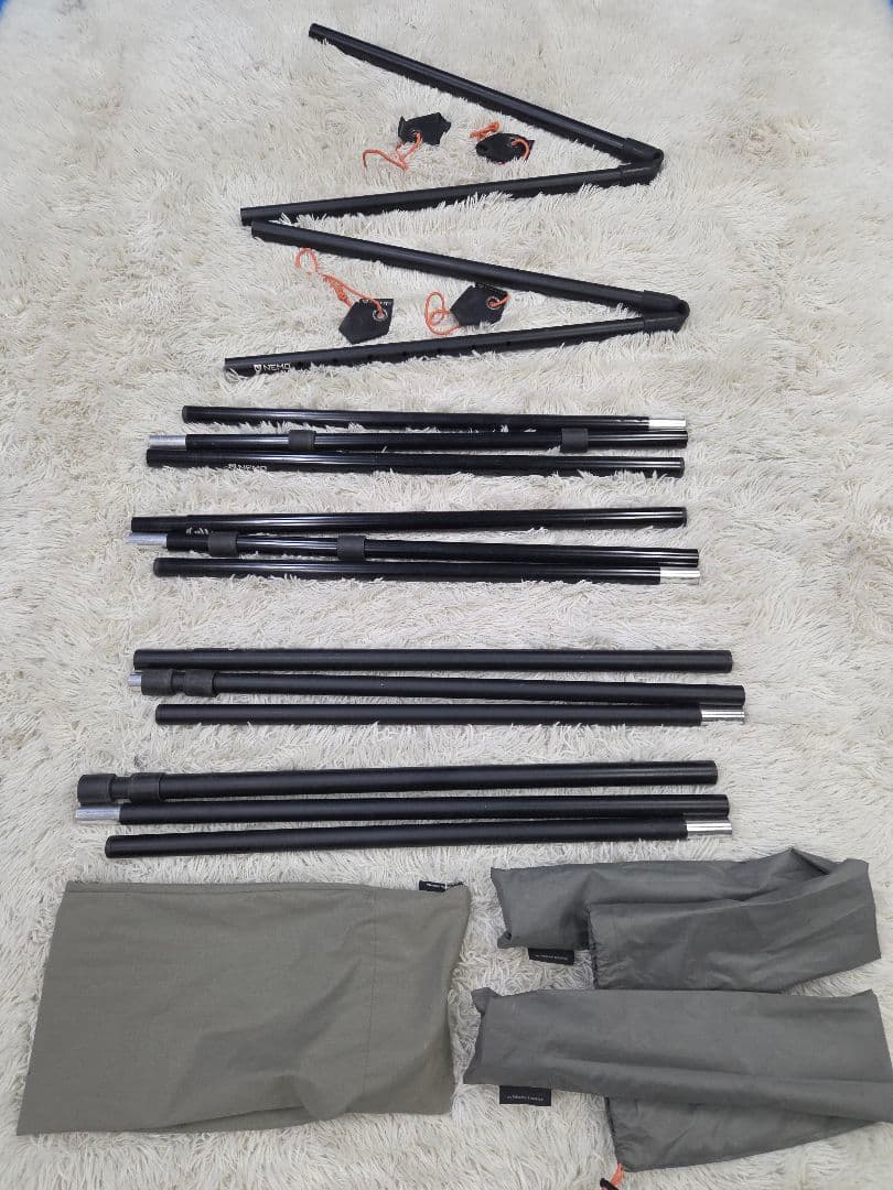 NEMO ニーモ ヘキサライト エレメント 6P＆純正二股化ポール