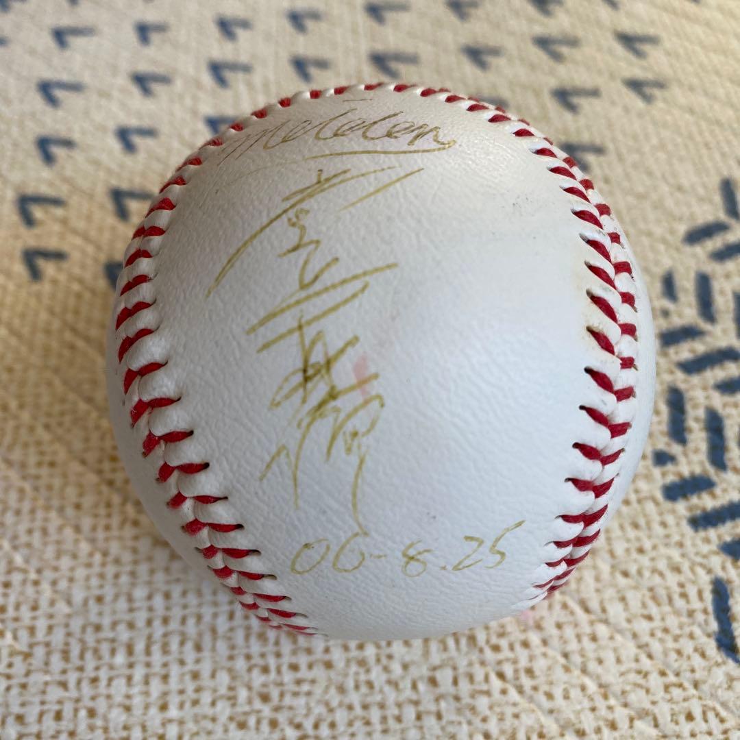 レア　堂上直倫　愛工大名電　サインボール