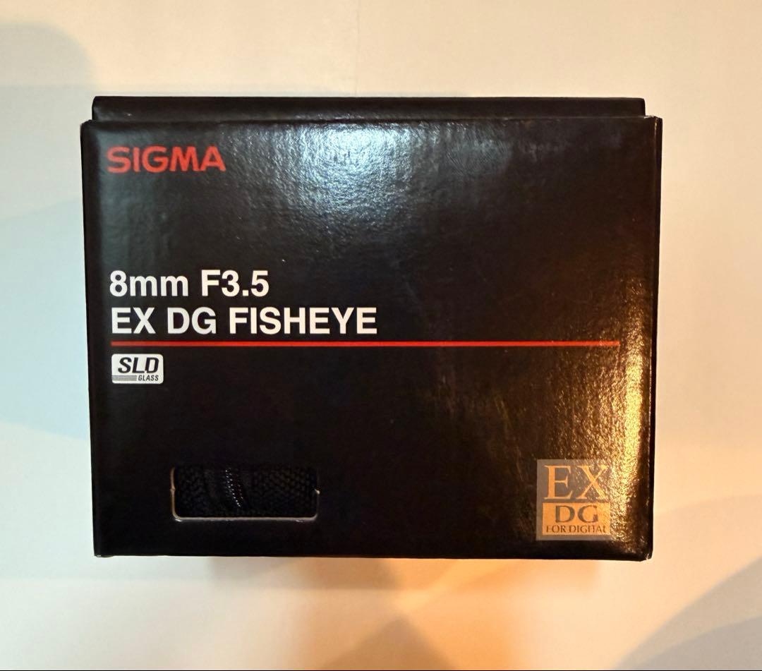 レンズ(単焦点) SIGMA 8mm F3.5 EX DG FISHEYE