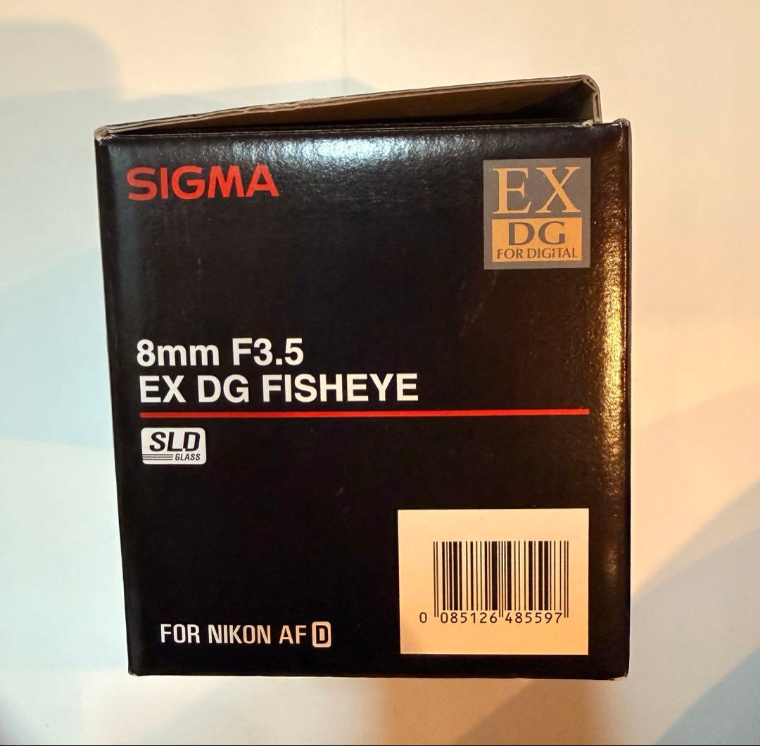 レンズ(単焦点) SIGMA 8mm F3.5 EX DG FISHEYE