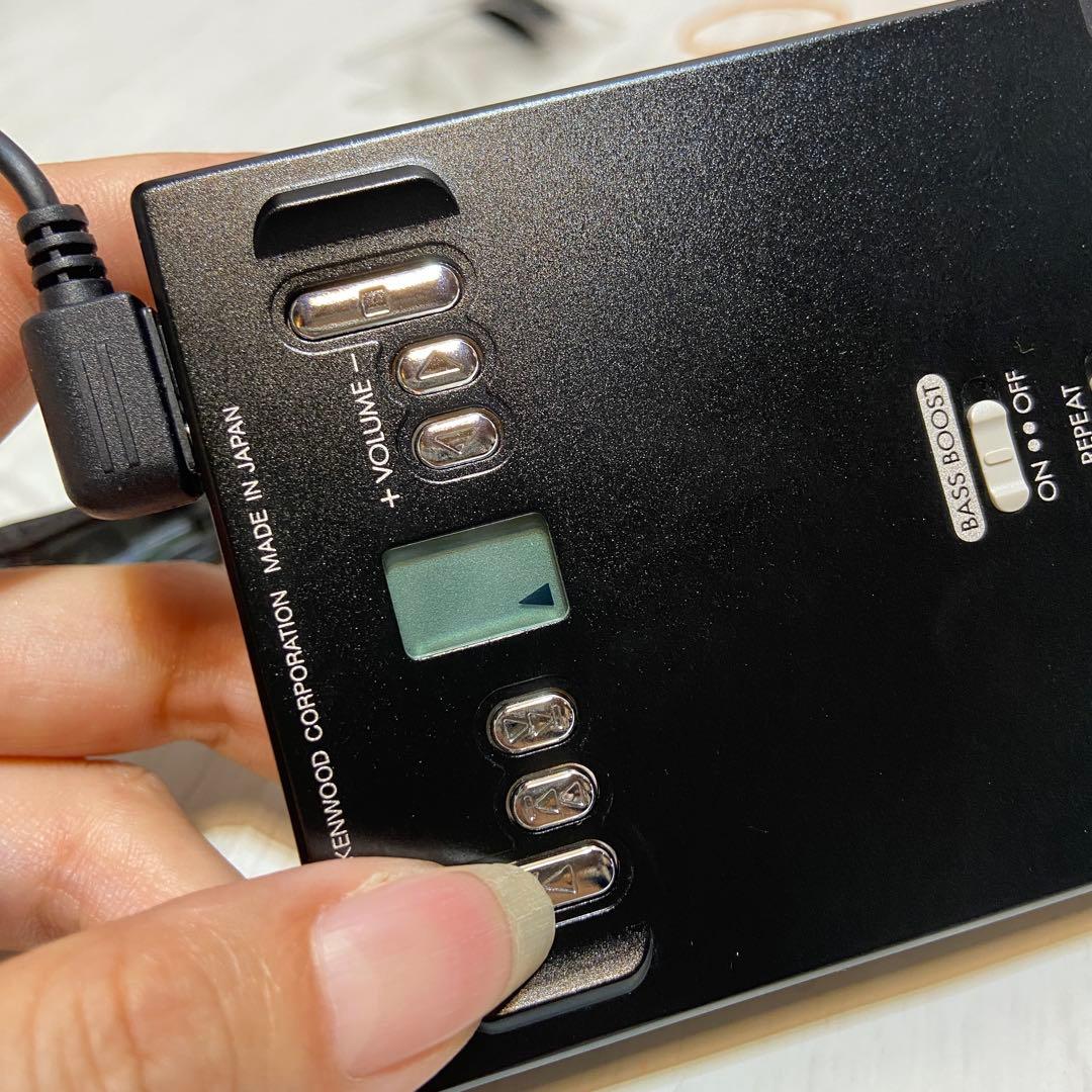 美品⭐️KENWOOD ケンウッド　ポータブル　MDプレイヤー