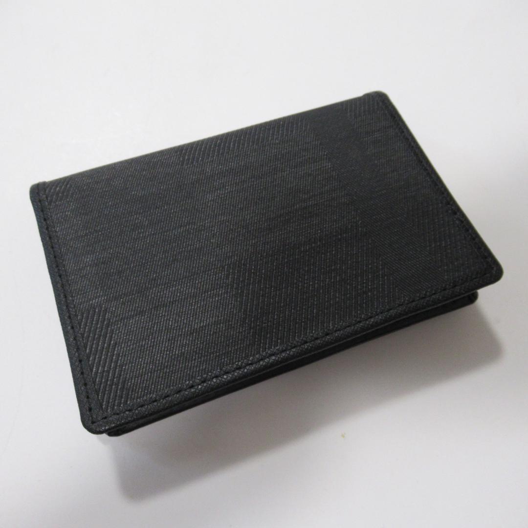 ブラックレーベルクレストブリッジ新品ブラック カードケース / 名刺入れ
