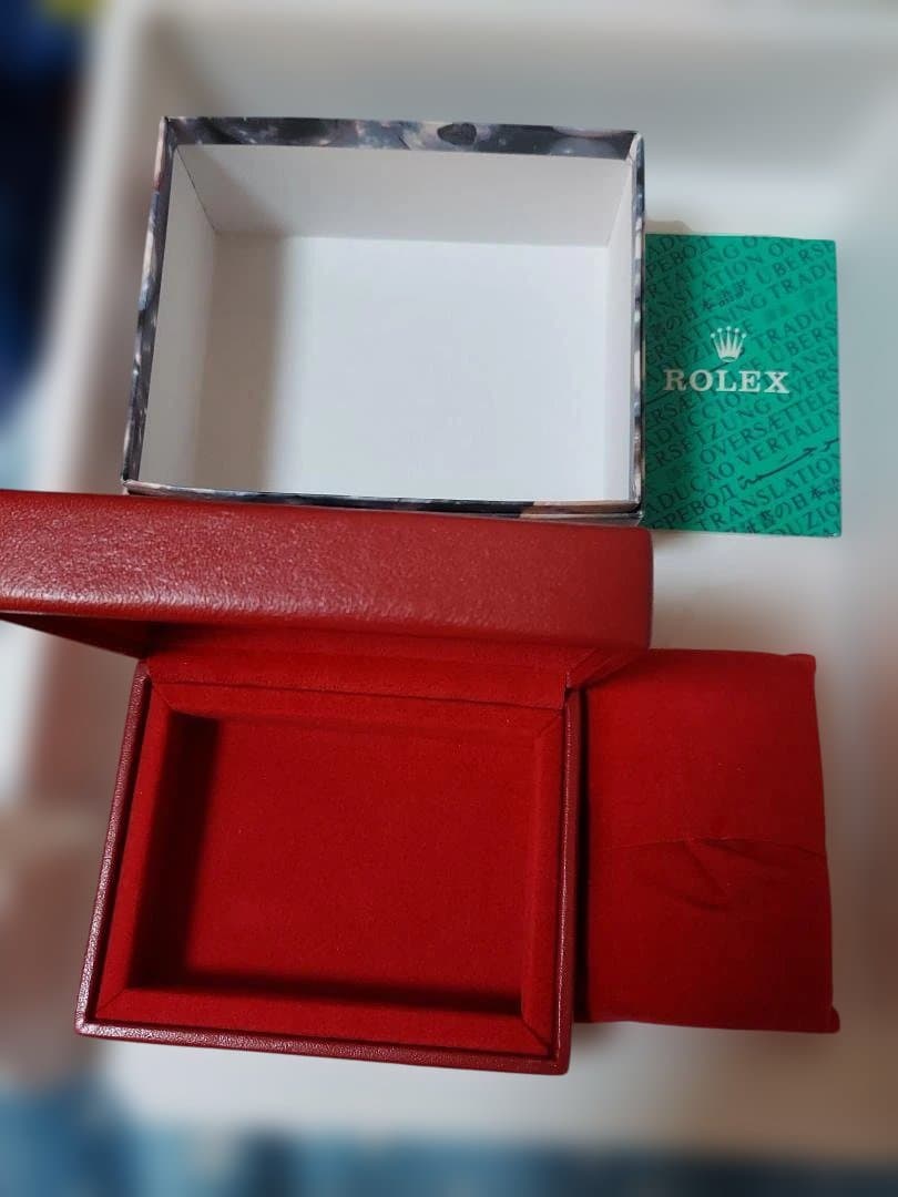 正規品 Rolex ロレックス ヴィンテージ レディース用 赤箱 　時計なし