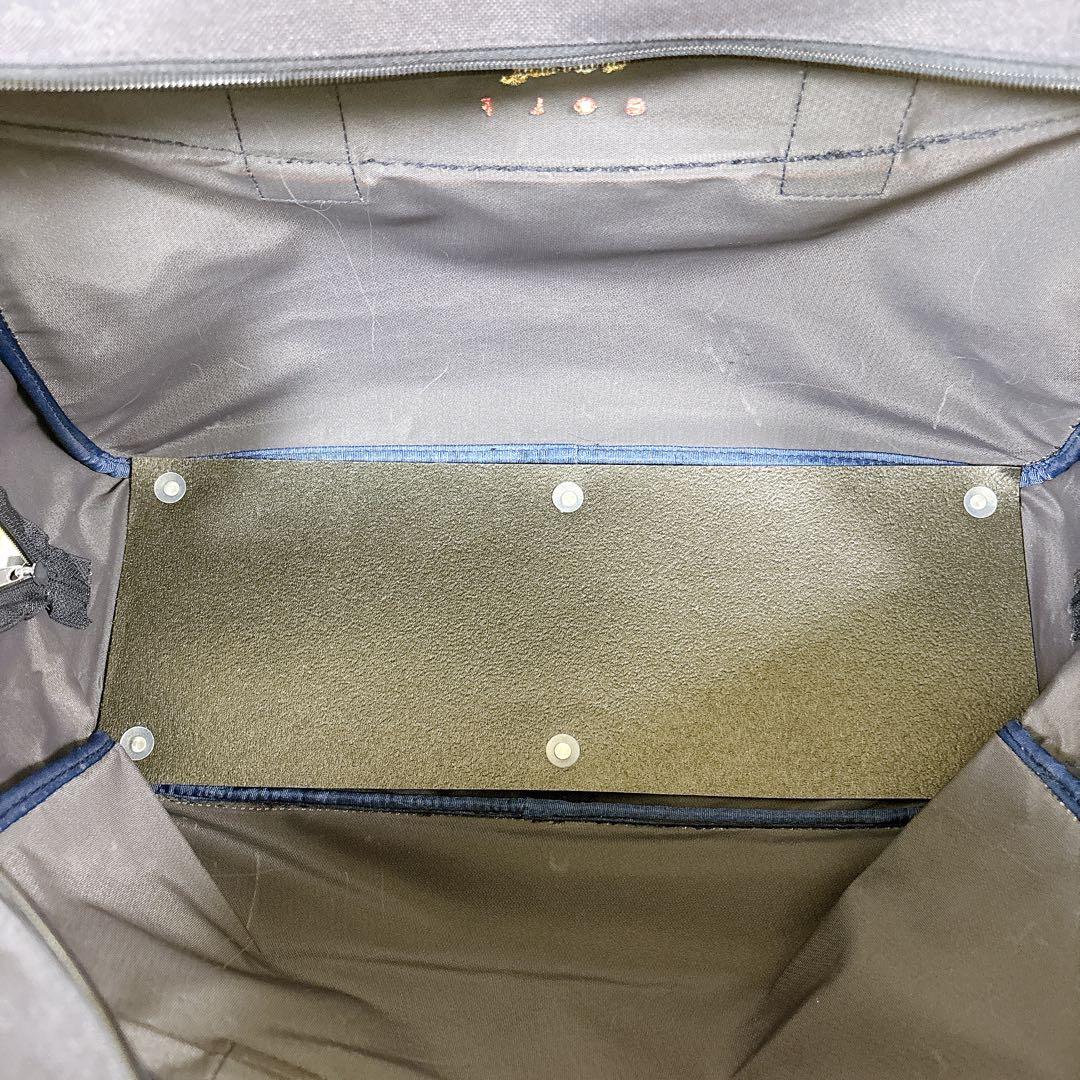 【希少】 バーバリーズ ゴルフ ボストンバッグ ネイビー 刺繍 旅行 チェック