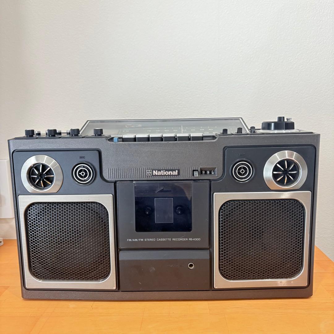 松下電器　ナショナル　RS-4300 動作確認