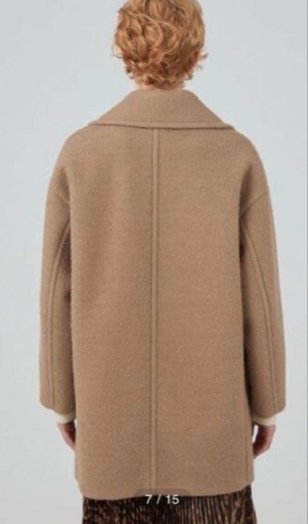 トゥモローランド　マカフィー　ブークレーボンディング ダブルブレストコート