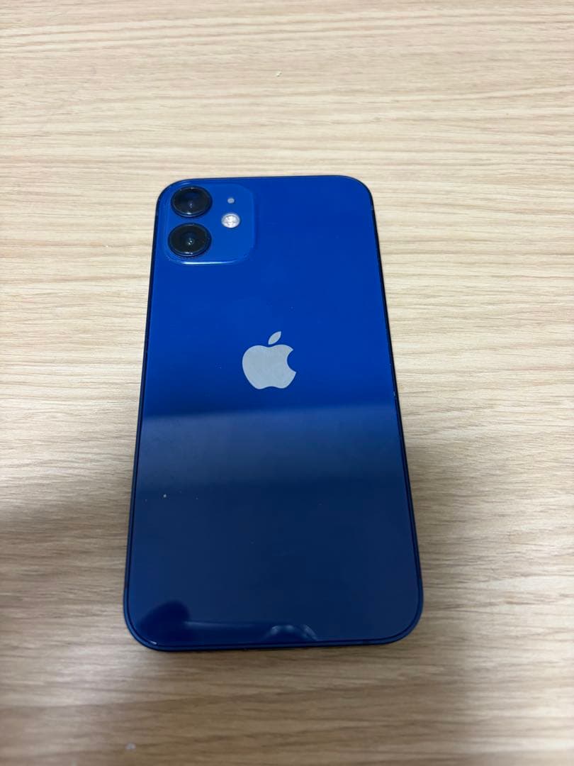 iPhone 12 mini 本体 ブルー SIMフリー　バッテリー87%