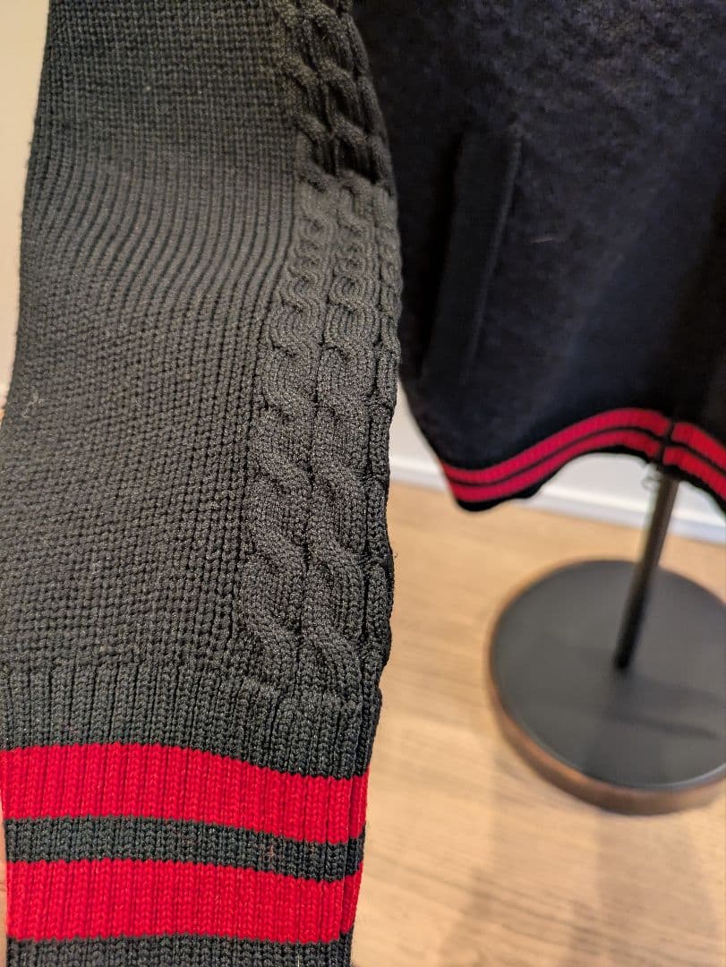 PEARLY GATES　パーリーゲイツ ネイビー ジャケット ニット　サイズ4