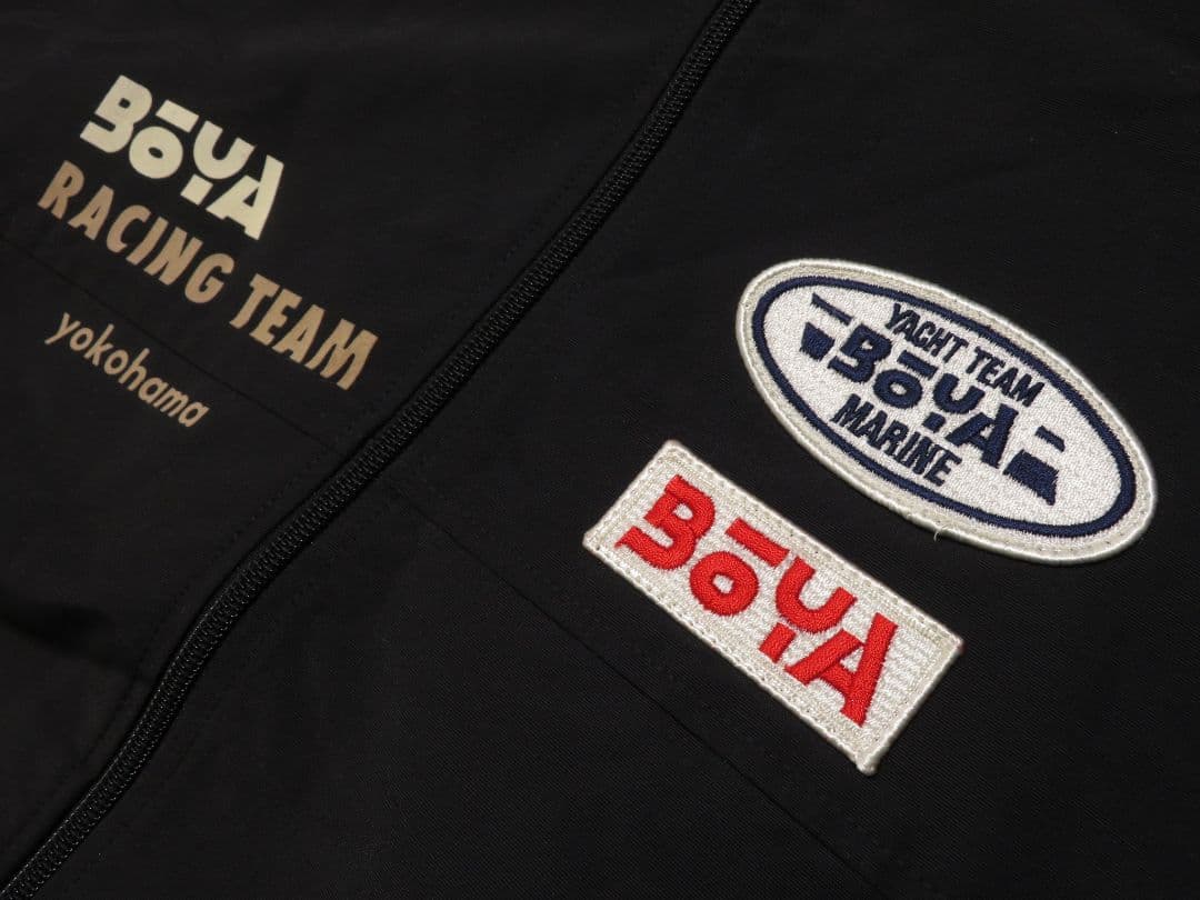 希少品 BOYA ボーヤ YACHT ヨットチーム ジップアップ ブルゾン L