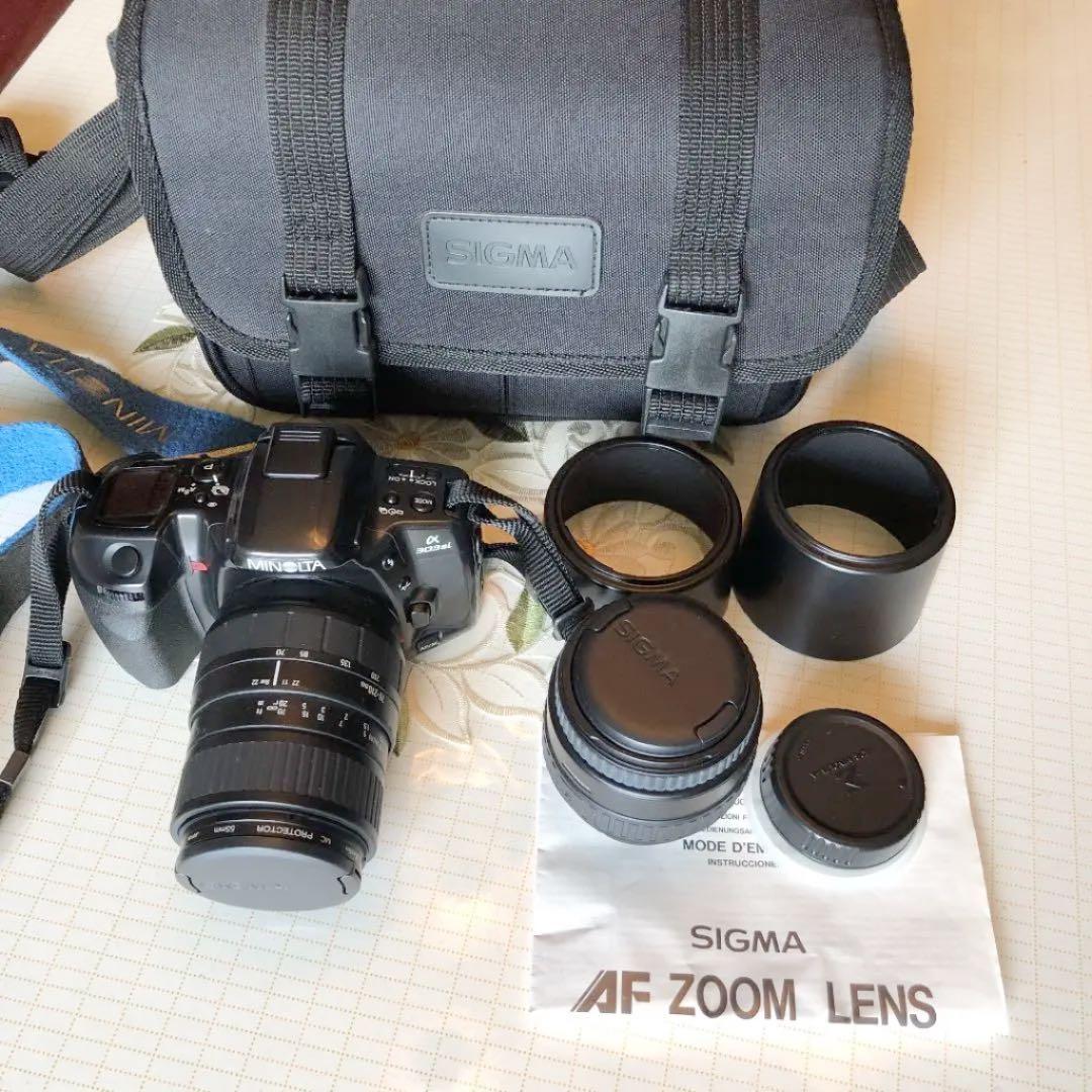 MINOLTA a303si ミノルタ カメラ 初心者に人気！SIGMA レンズ