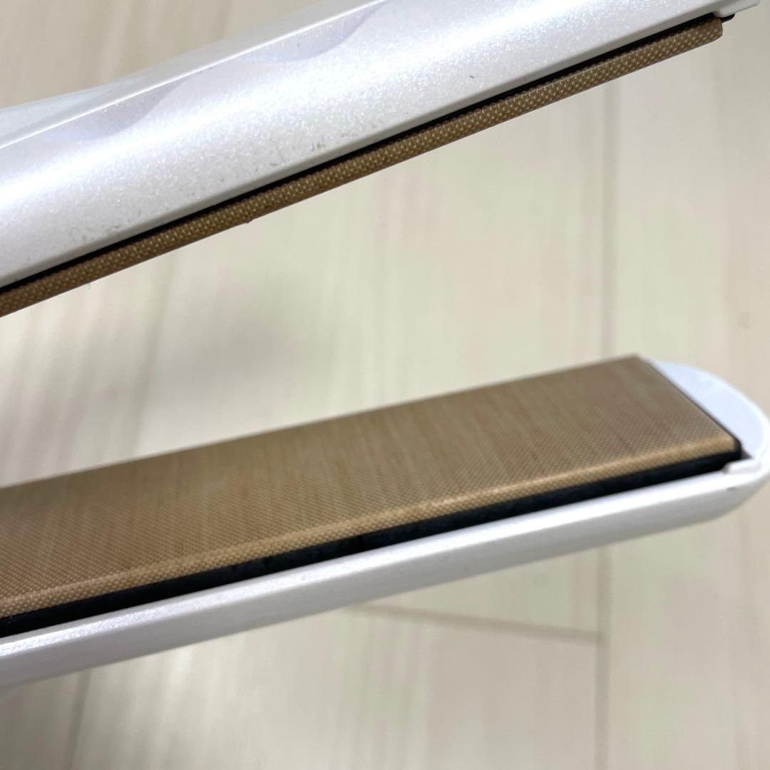 絹女　ストレートヘアアイロン KINUJO　LM‐125 ホワイト　美品