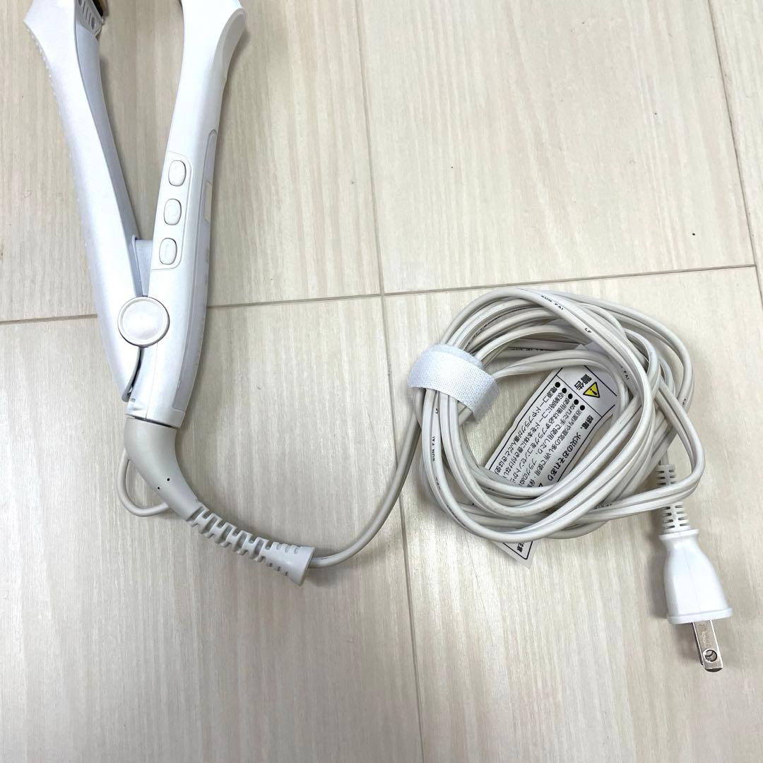 絹女　ストレートヘアアイロン KINUJO　LM‐125 ホワイト　美品