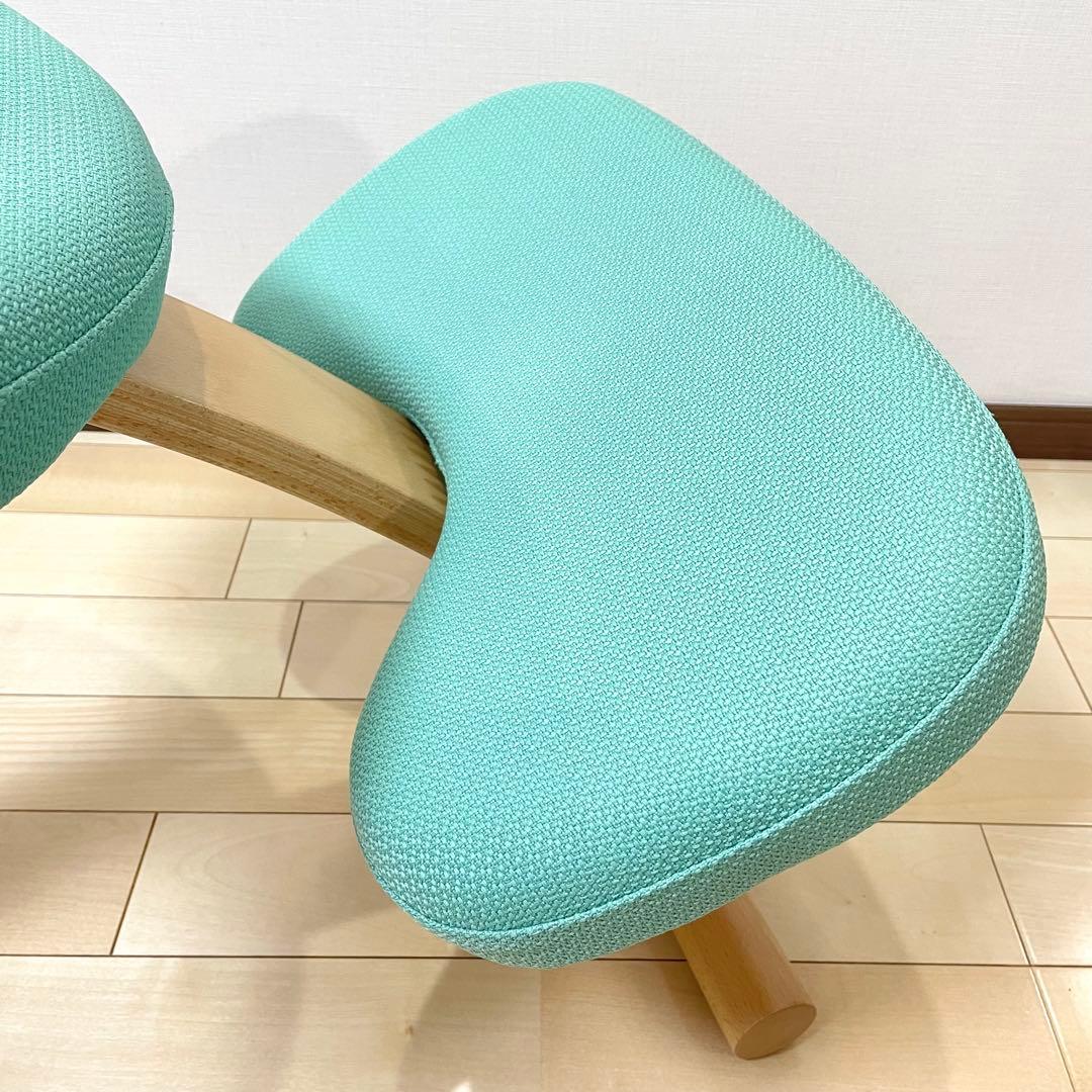 バランスラボ バランスチェア バランスイージー ライトグリーン 中古美品