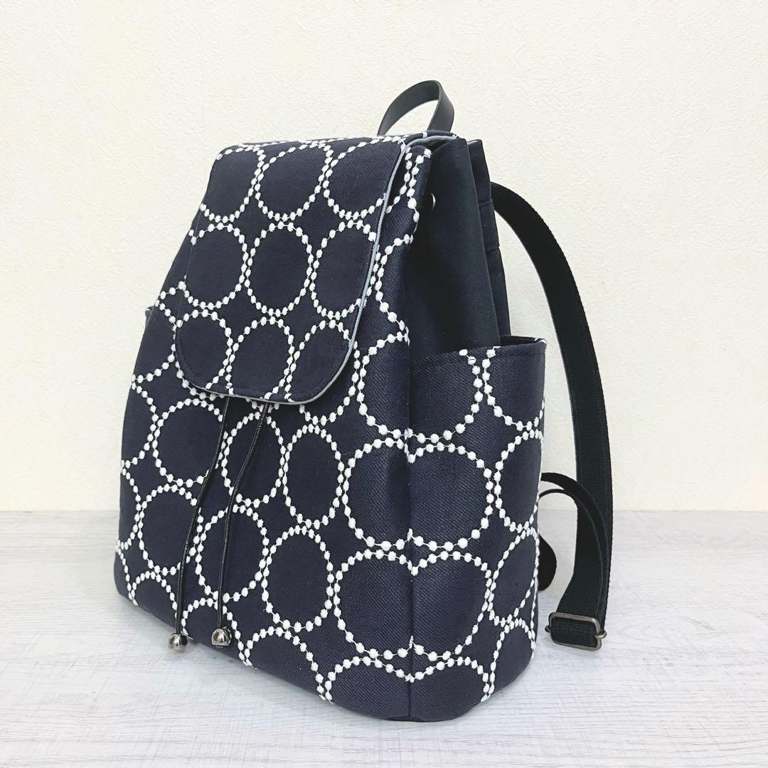 ミナペルホネン　ハンドメイド　リュック　tambourine