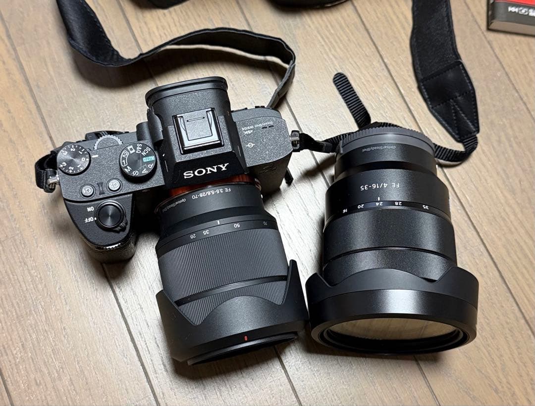 美品 SONY α7 III ミラーレスカメラ レンズ2本セット