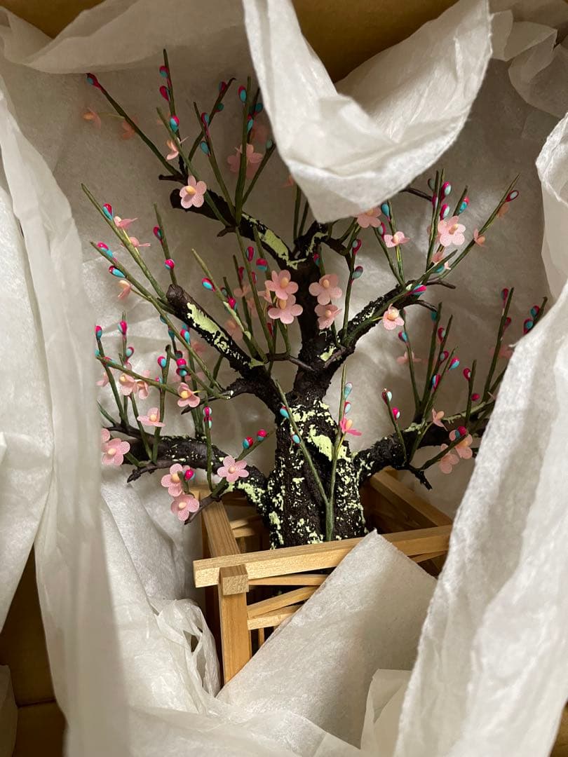 雛人形　原米洲作　桃園雛　人間国宝　ひな祭り　木目込人形　桃の節句