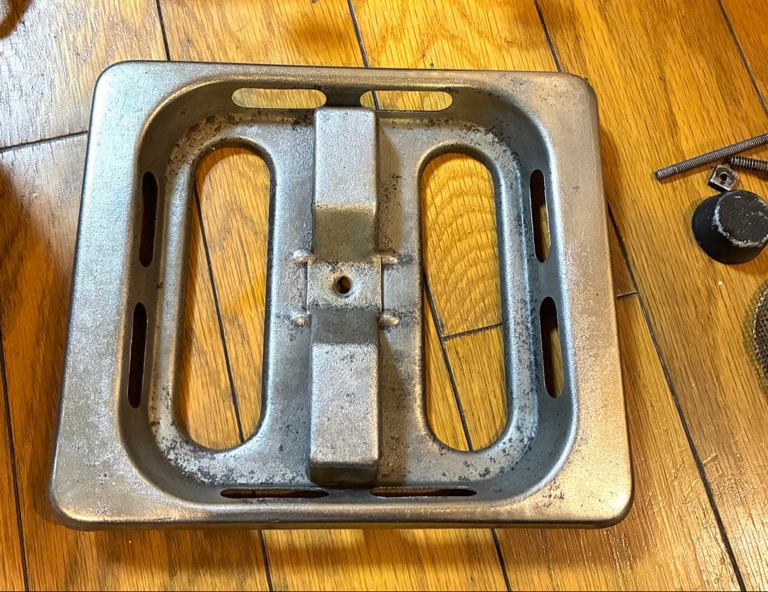 美品 アイロンストーブ ユニオン ダブル レイルロードランタン オイルランタン