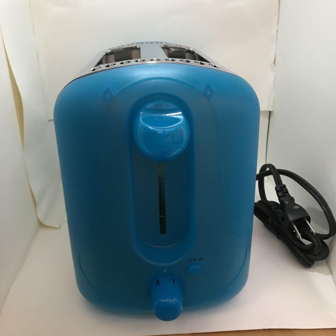 【未使用・美品】HITACHI PTO-11(A) ポップアップ トースター 青