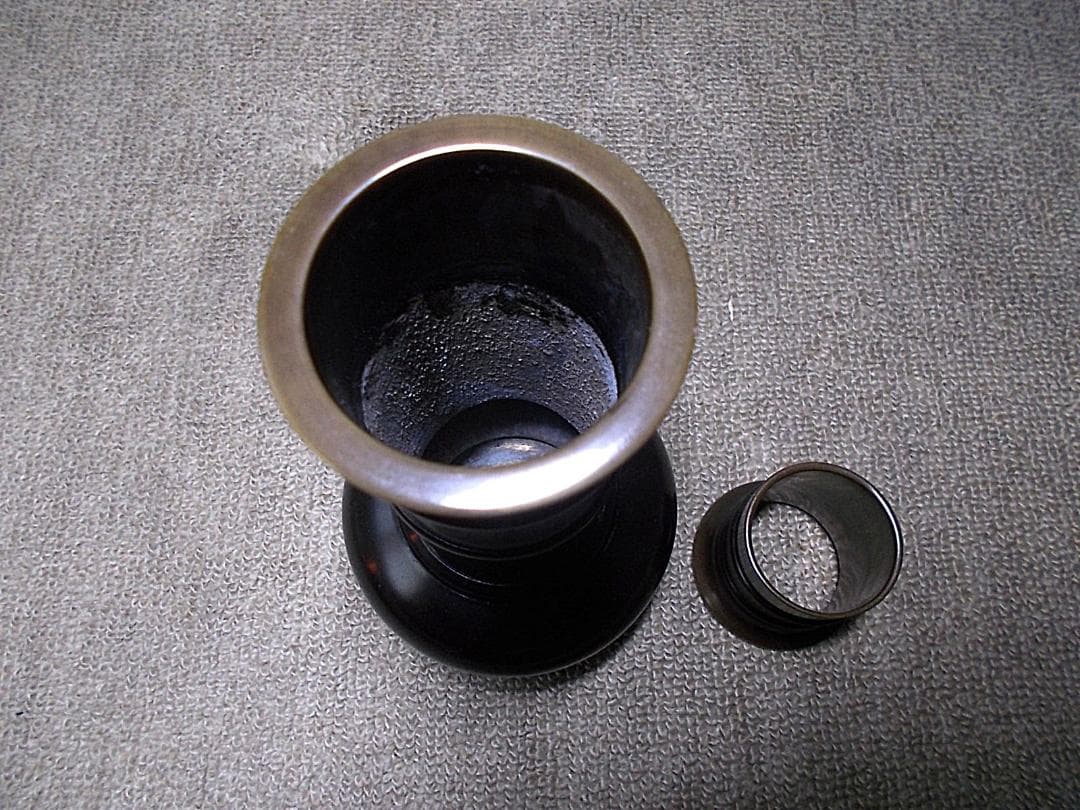 未使用含む 高岡銅器 唐銅皆具 鋳師:金森左兵衛 台子皆具 共箱 送料込み