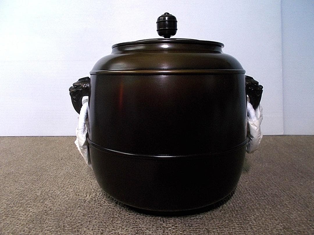 未使用含む 高岡銅器 唐銅皆具 鋳師:金森左兵衛 台子皆具 共箱 送料込み