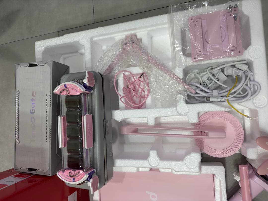 【最終値下げ】Pixio ゲーミングモニター 27インチパステルピンクまとめ売り