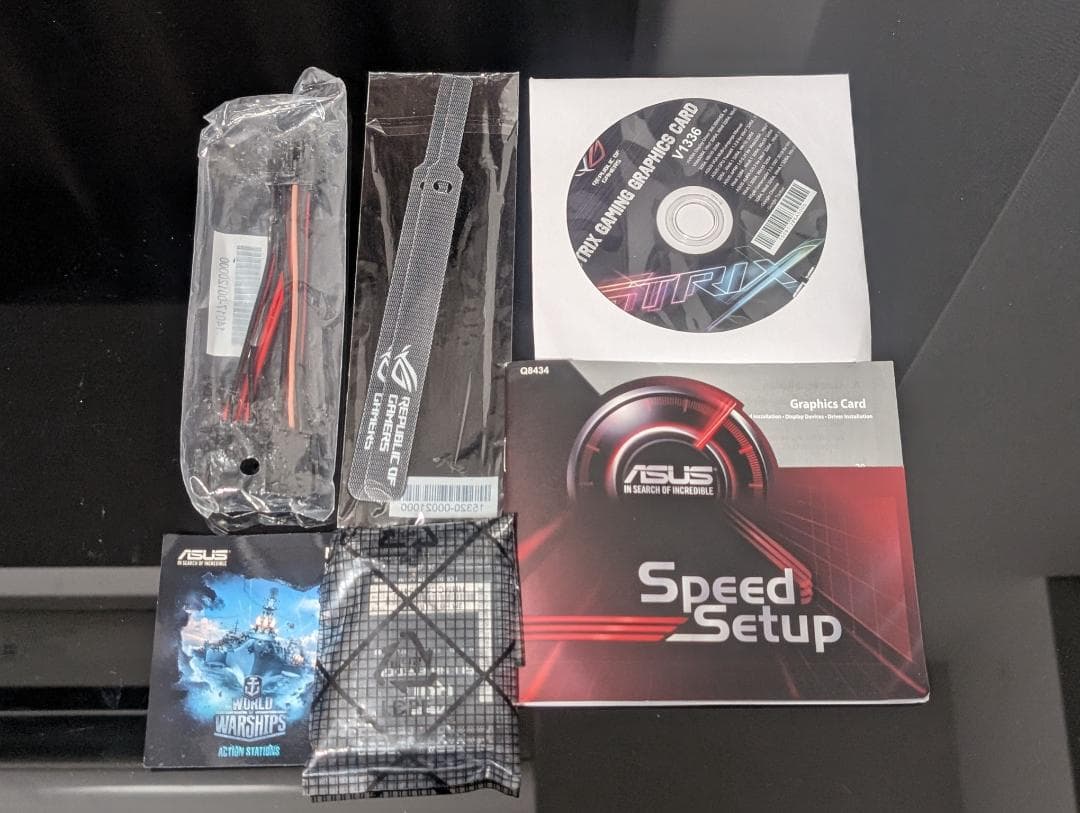 ASUS GTX1080-8GB グラフィックボード STRIX GAMING