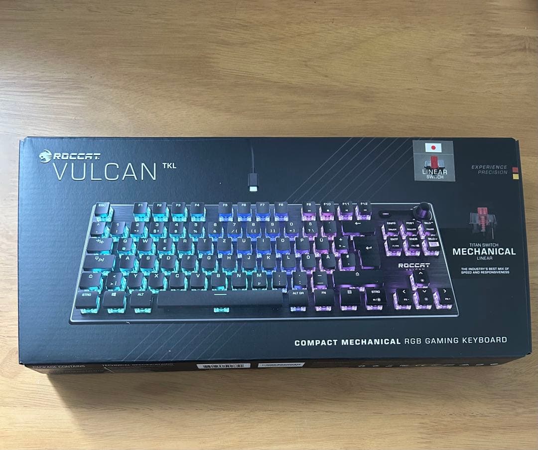 RECCAT VULCAN TKL キーボード 本体