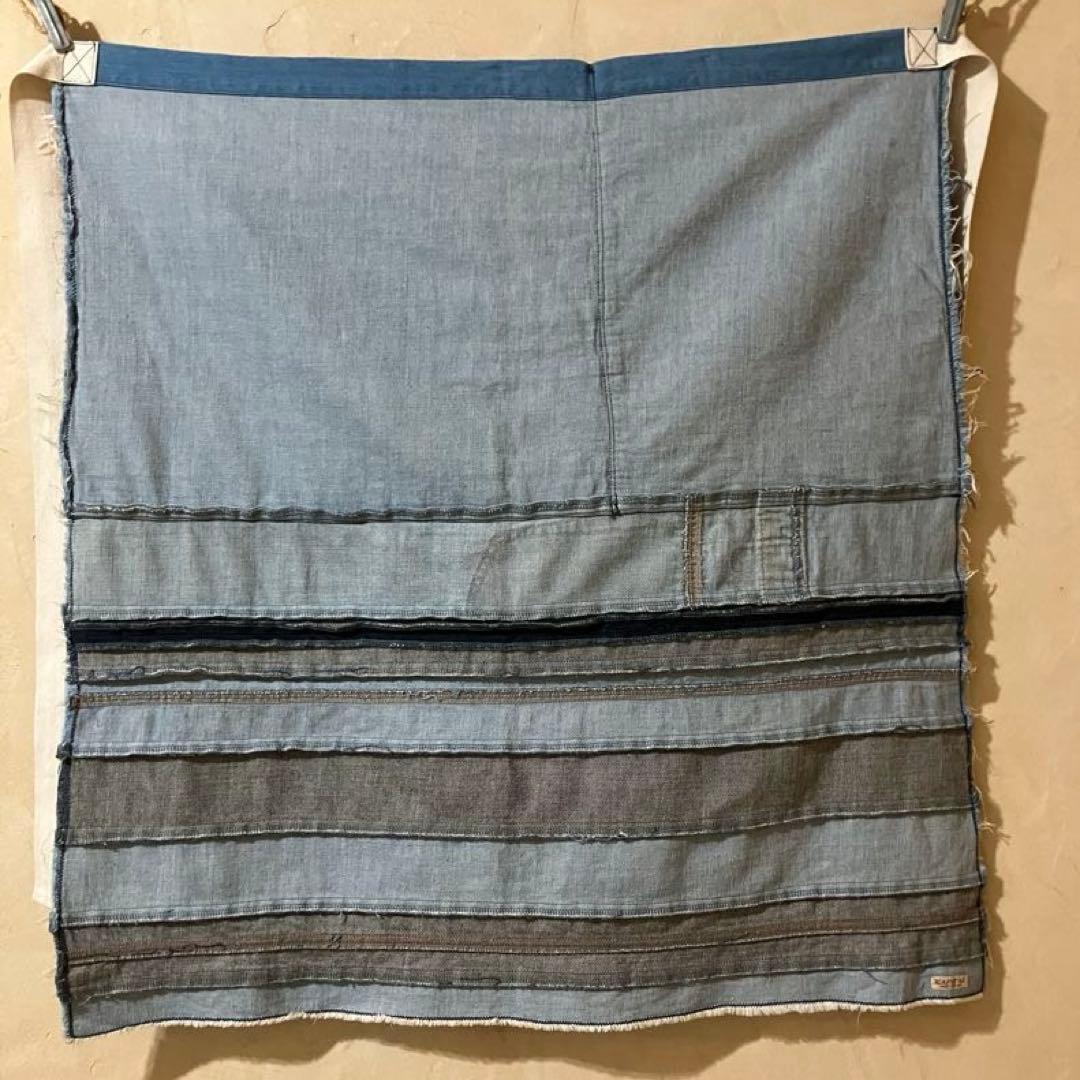 キャピタル KAPITAL　HIPPIE FRAG DENIM APRON