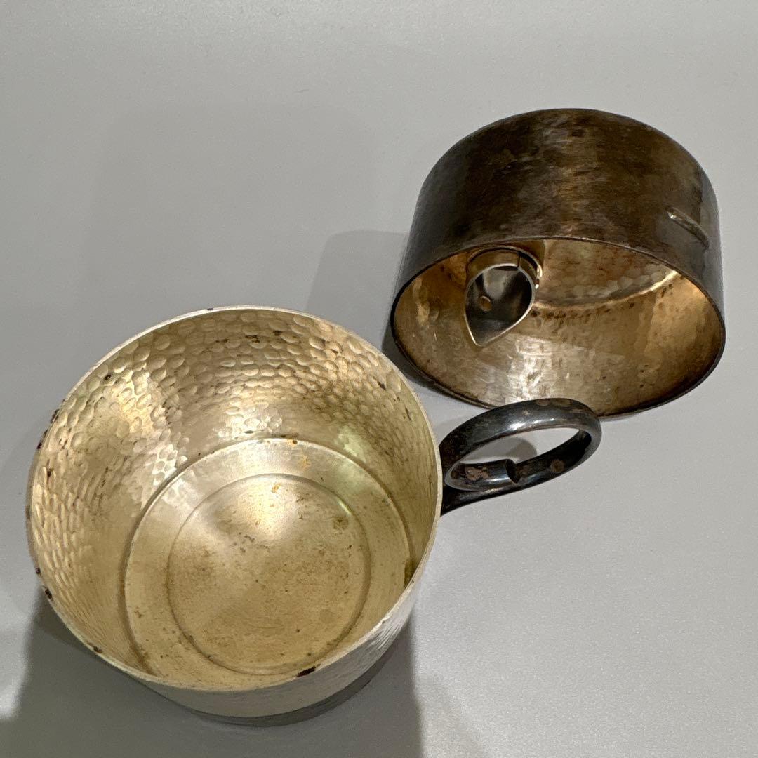 ミ*ミ様 ドイツ製　シルバー 206gミルクジャグ　ミルクポットNo.949