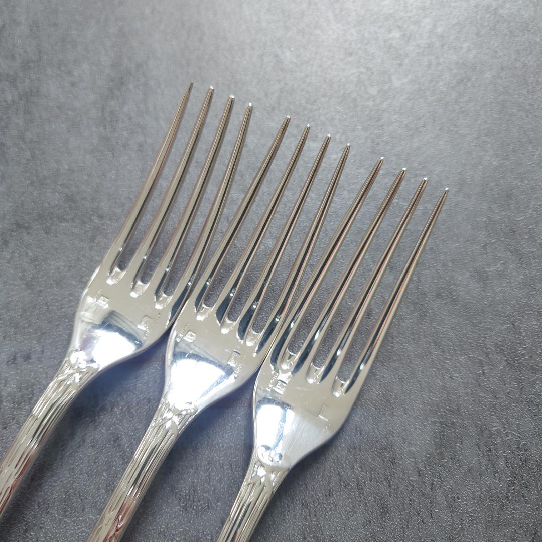 希少 クリストフル リュバン スタンダードフォーク 3点