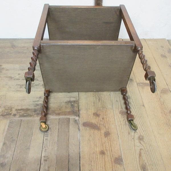 イギリス アンティーク 家具 キッチンワゴン トロリー カフェ 英国 6889d