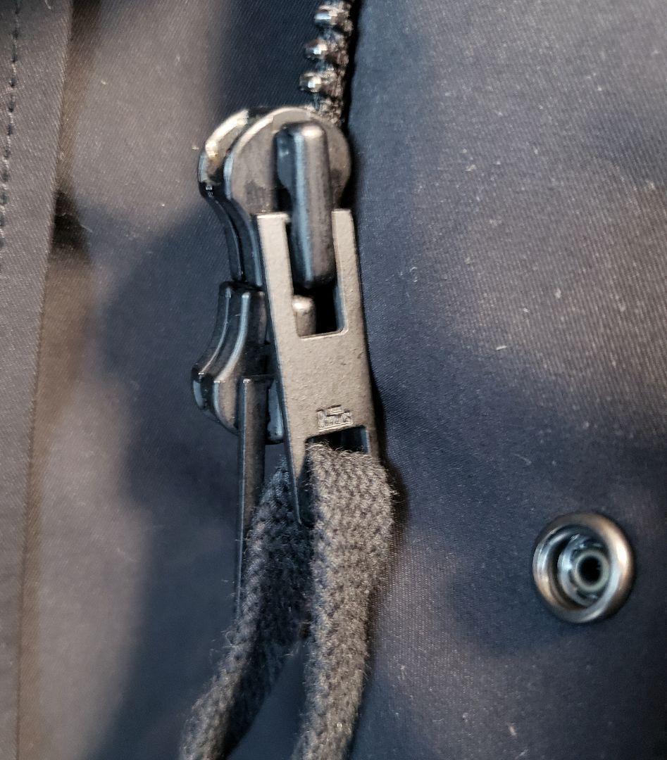 RERACS 着脱可能フード付き ロングモッズコート ブラック 日本製 YKK