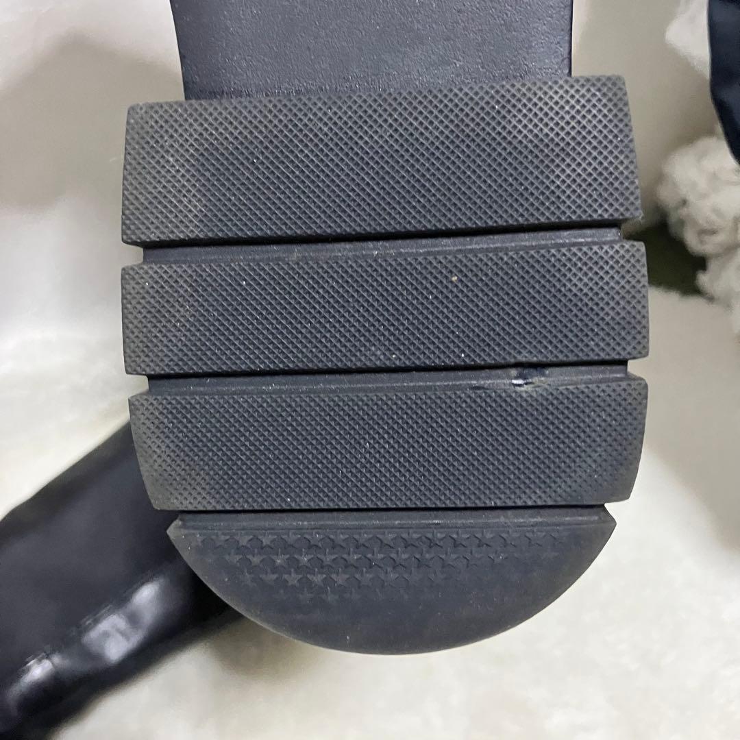 希少 ASH ロングブーツ サイドゴア 厚底 ブラック 38 レザー