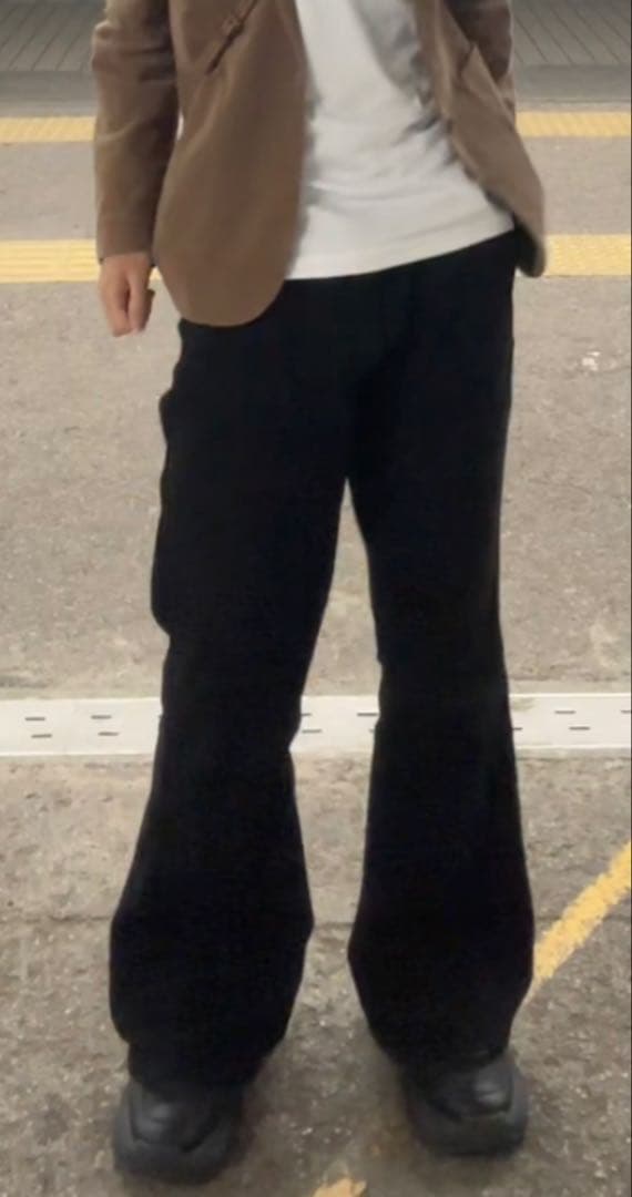 Rick owens bolan 似 フレアデニム