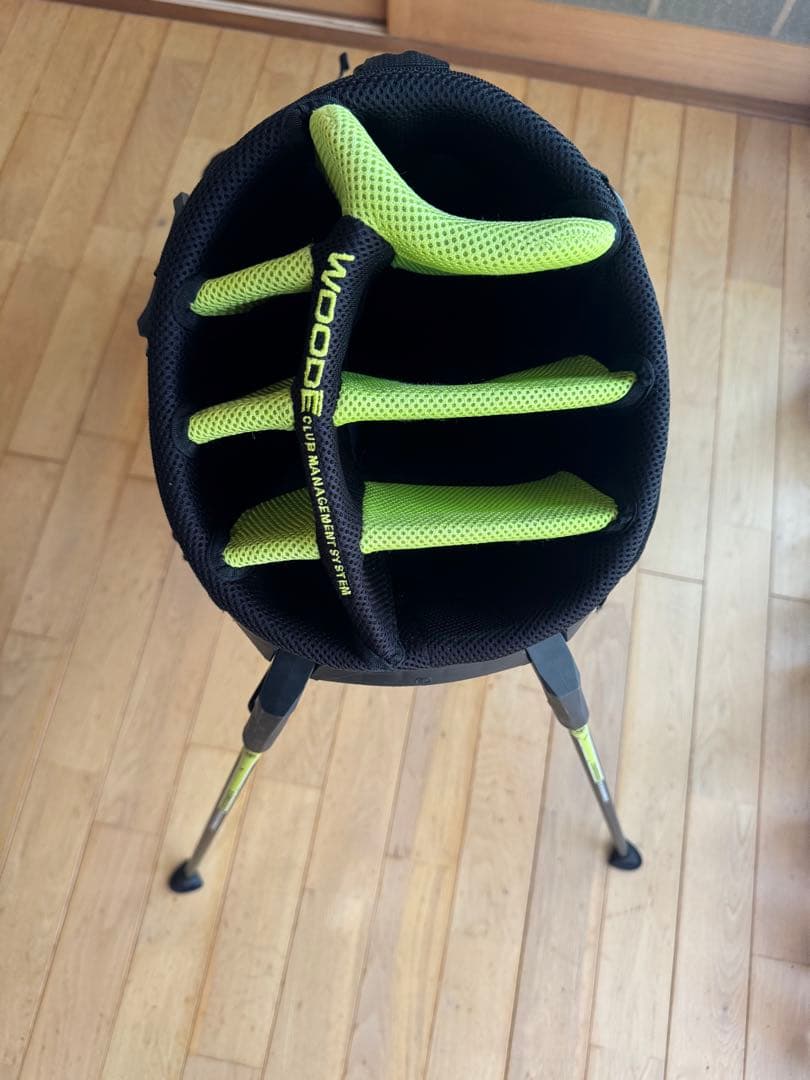 【美品！】OGIO キャディバッグ 8分割 ブラック・ライム