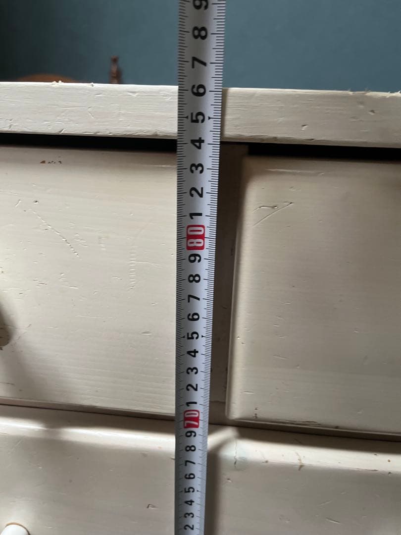 ビンテージ チェスト 白家具 北欧 インテリア 昭和レトロ 当時物 アンティーク