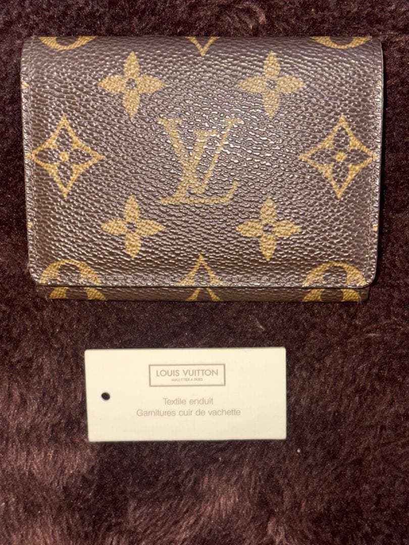 z*7様 美品　LOUIS VUITTON 名刺入れ モノグラム