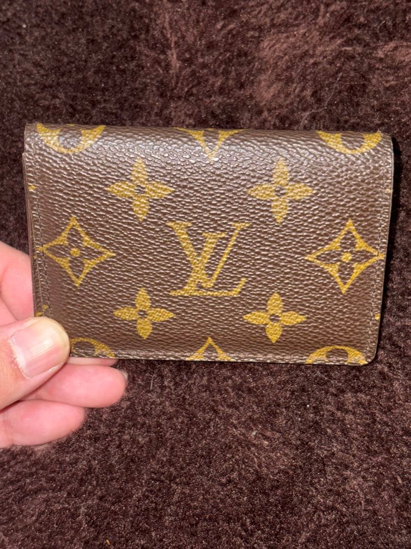 z*7様 美品　LOUIS VUITTON 名刺入れ モノグラム