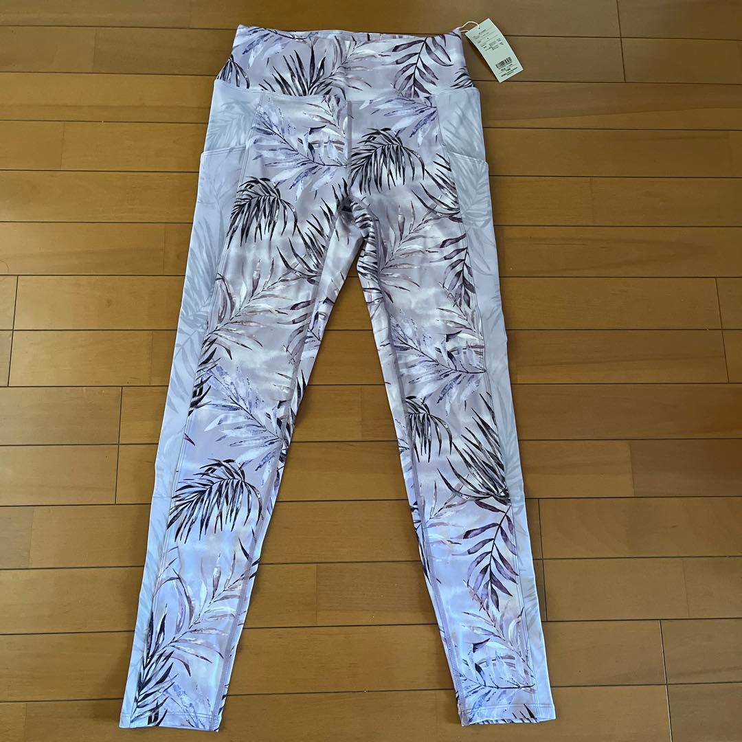 【SUKALA】ボタニカルリーフロングブラトップ&レギンスヨガウェア上下セット