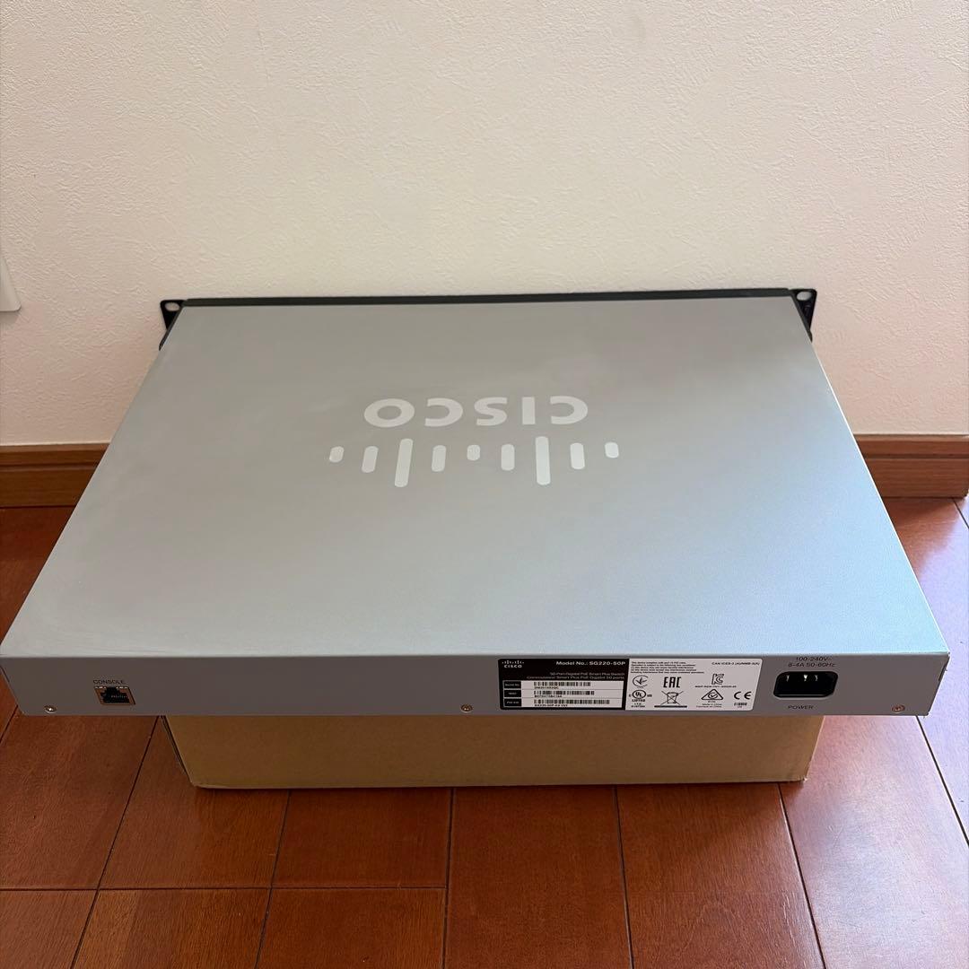 ルーター・ネットワーク機器 SG220-50P Series Smart Plus Switch