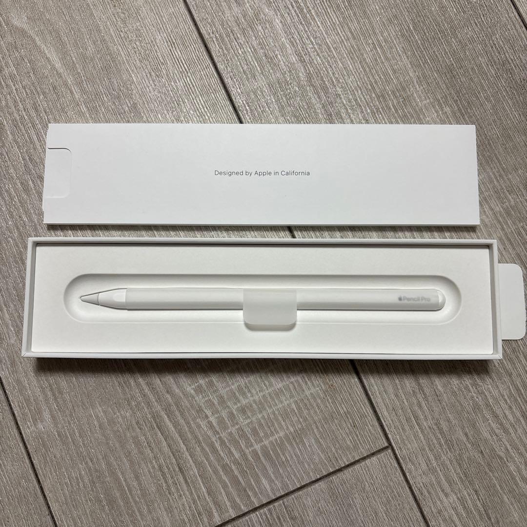 Apple Pencil Pro 純正ペン先付き