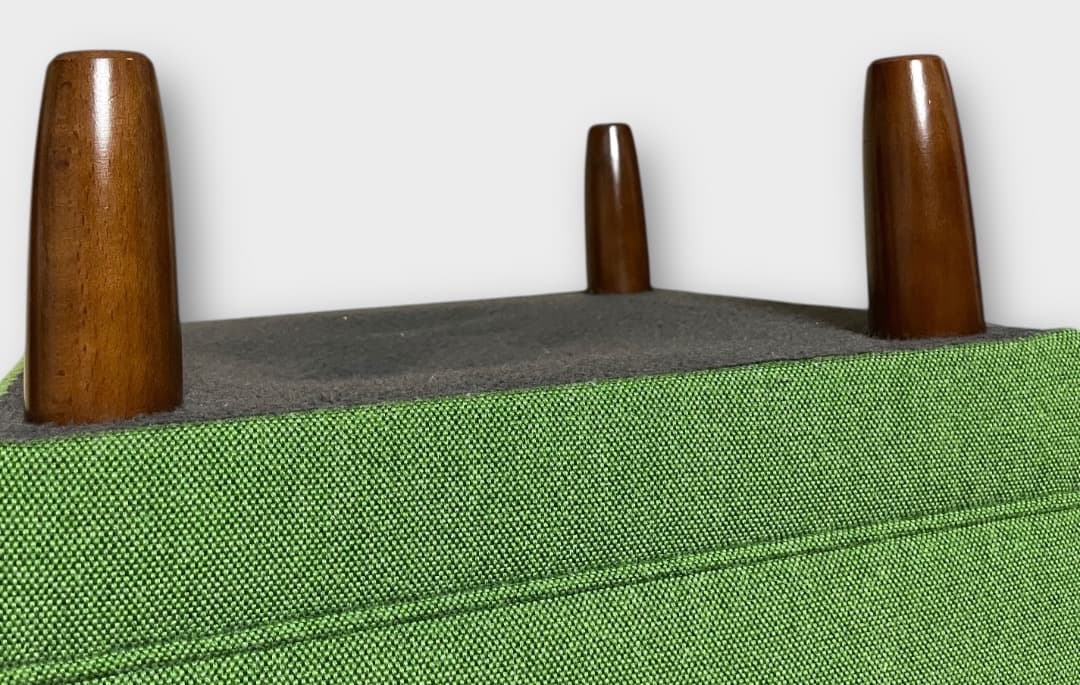 カリモク オットマン モケットグリーン カリモク60