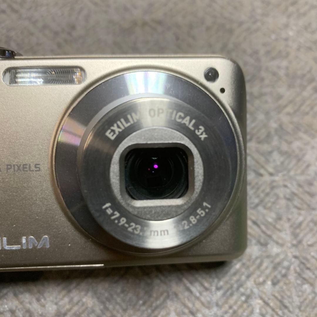 K952 CASIO EX-Z1080 ゴールド コンパクトデジタルカメラ